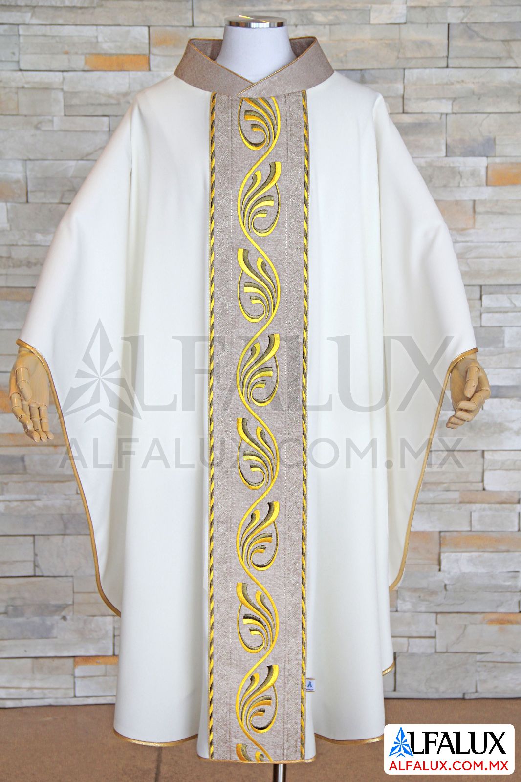 01 FUENTE Casulla Alfalux  Central Bronce 23 (1)